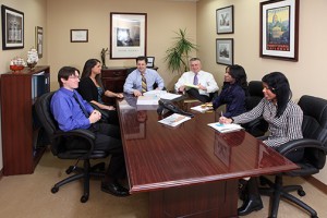 Group conference room shot